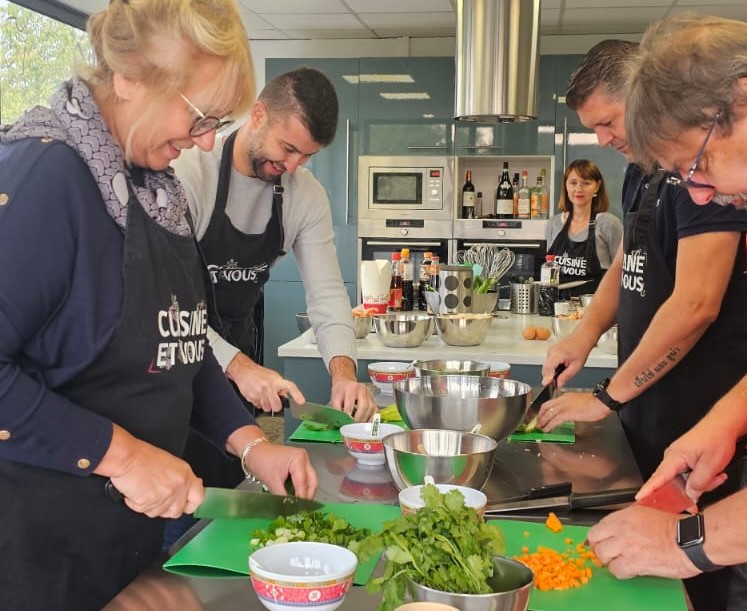 Atelier culinaire thaïlandais. Tous en cuisine !